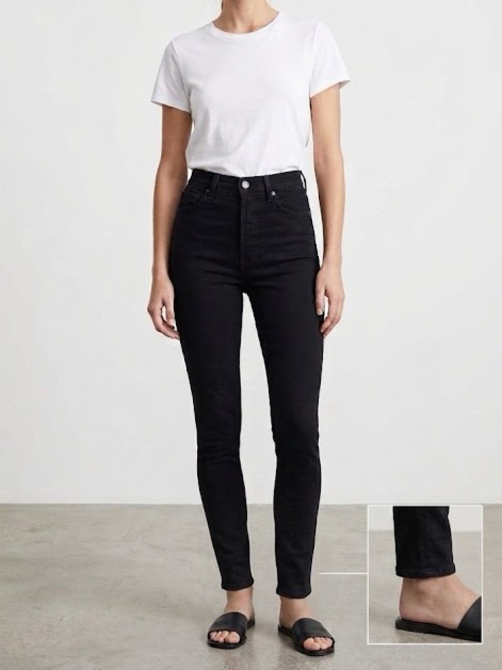 7 For All Mankind B(air) Aubrey Skinny Jeans High Waist